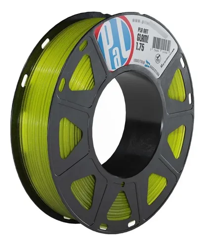Filamento Pla Art Glam! 1,75 Mm X 250 Grs :: Printalot Color Amarillo trasl. con glitter