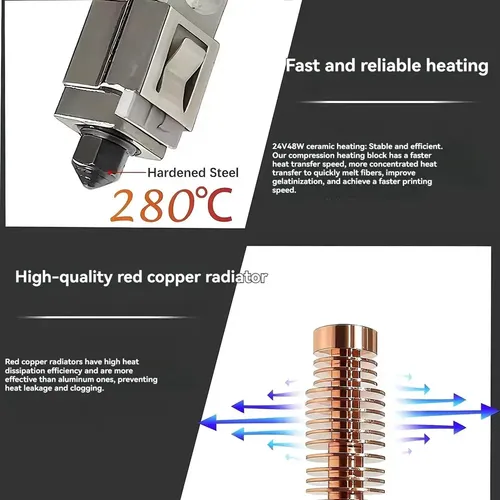 Hotend Mejorado Para Adventurer 5m Hotend Ad5m Noz