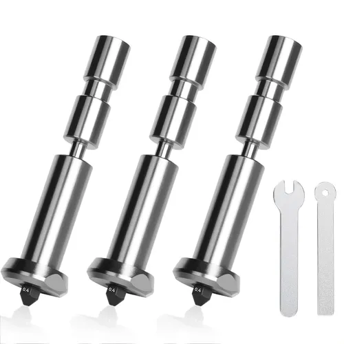 Boquilla Acero 0.4mm 3pcs Kit Hotend Para Kobra 3 Max Combo