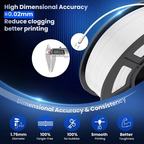 Filamento Para Impresora 3d Sunlu Pla Plus De 1,75 Mm, Bobin