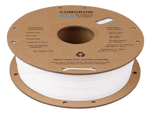 Filamento Para Impresora 3d Comgrow Pla De 1,75 Mm, Bobina D