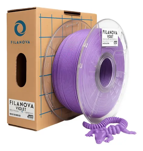 Filamento Filanova Pla High Speed 1kg Impresión 3d 1.75mm Color Violeta