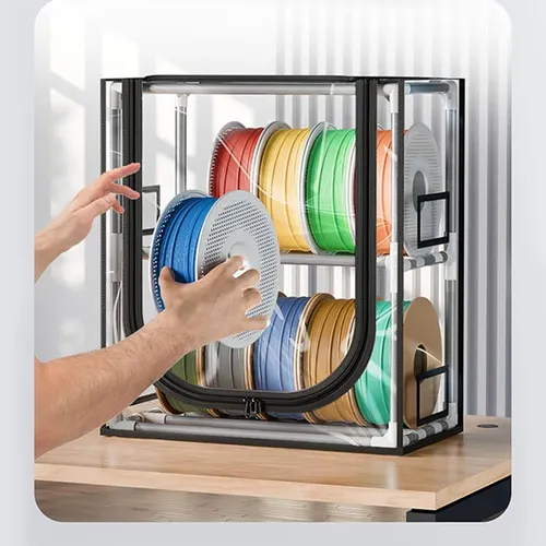 Caja De Almacenamiento De Filamentos Para Impresora 3d, Esta