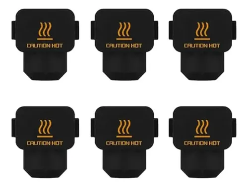 Calcetines De Silicona Hotend Para Impresora, 6 Piezas, Extr