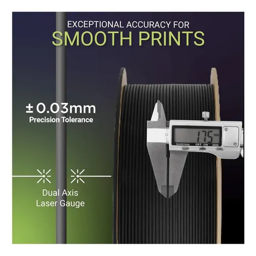 Polymaker Fiberon Asa-cf08 Filamento 3d Con Fibra De Carbono 114 – 175mm Fiberon Asa-cf08 Light Grey 05kg (hex Code: #adc4d6)