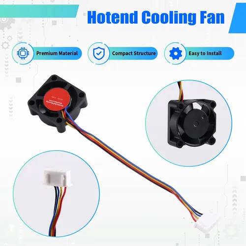 Ventilador De Refrigeración Hotend Con Cable, Ventilador De