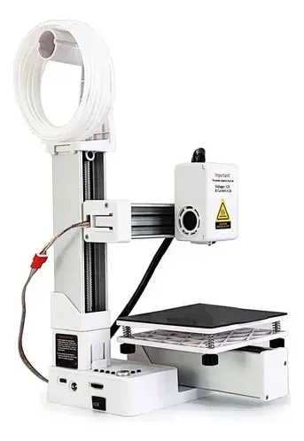 Impresora 3d Compacta Blanca Precisión Alta 100x100x100mm Bl