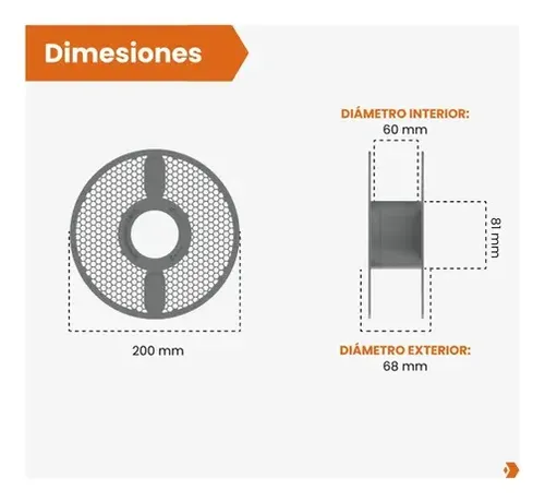 Filamento Pla Matte Toolbox 1.75 Mm 1 Kg Para Impresora 3d
