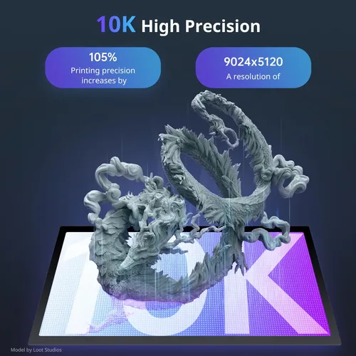 Impresora De Resina Anycubic Photon Mono 4 Ultra 10k Con Pan