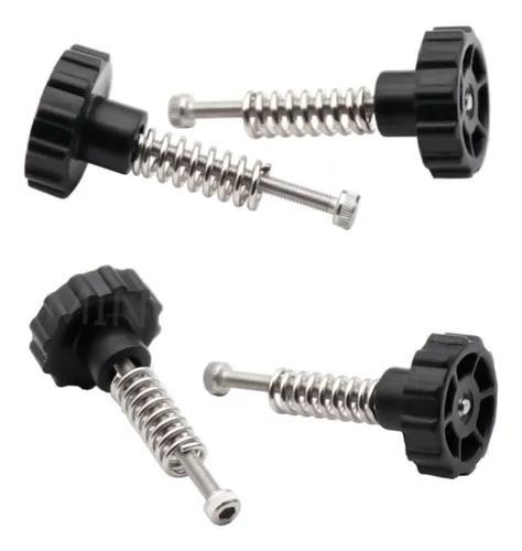 Kit Resortes Nivelador Cama Caliente Impresora Negro