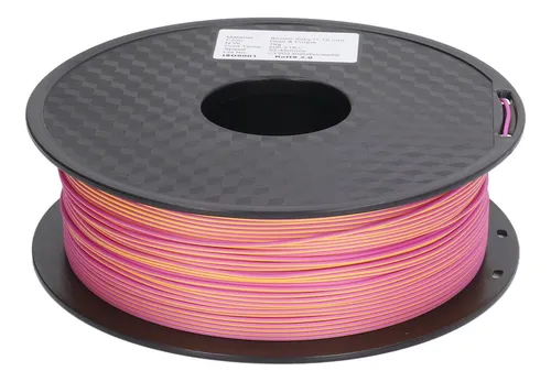 Filamento 1.75mm Oro Y Púrpura Dual Para Impresora 3d