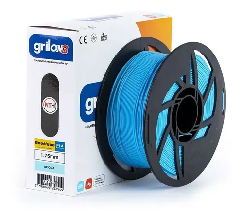 Filamento Pla Boutique 1.75mm Grilon3 – 1kg – Impresion 3d Color Aqua