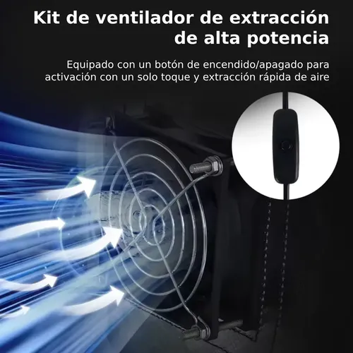 Carpa Cerramiento C/ Turbina Para Bambu Lab Y Ender 3 V3