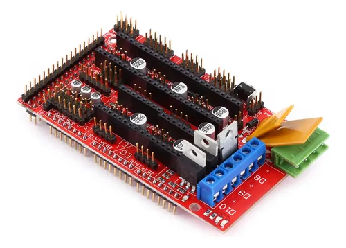 Placa Controladora Ramps 1.4 De La Impresora 3d Reprap Shiel