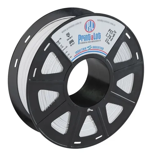 Filamento Impresora 3d Printalot Petg 1kg Blanco