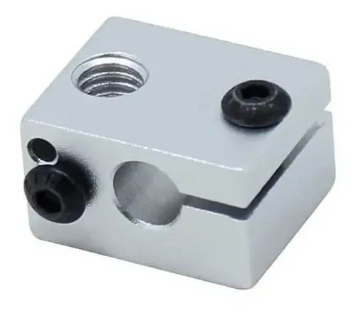 Bloque Aluminio Hotend V6 Estandar Impresora 3d