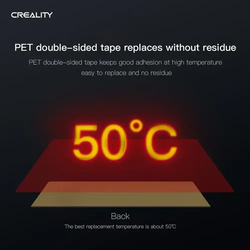 Adhesivo Cama Caliente Creality235x235x1mm Para Ender-3