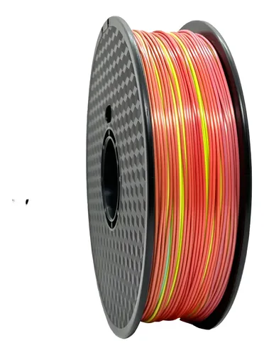 Filamento Hellbot Pla Rainbow Multicolor 1kg Impresión 3d