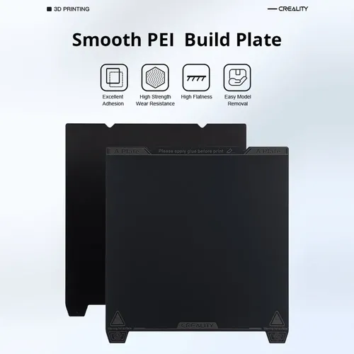 Placa De Construcción Pei Lisa Ender-3v3 Se K1, 235 X 235 Mm