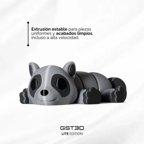 Filamento Petg Gst3d High Speed Lite 1.75mm 1kg Impresión 3d Amarillo