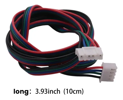 Motores De Impresora 3d 4x, Motor Paso A Paso Nema 17, 40 Mm Black