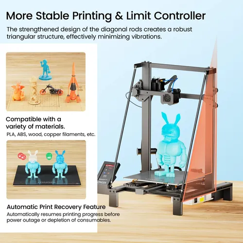 Impresora 3d Longer Lk5 Pro Fdm 30x30x40cm Pantalla Táctil