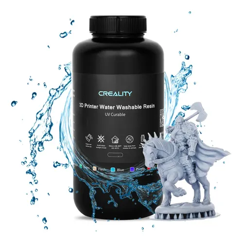 Resina Creality 500grs Washable Lavable Para Impresora 3d