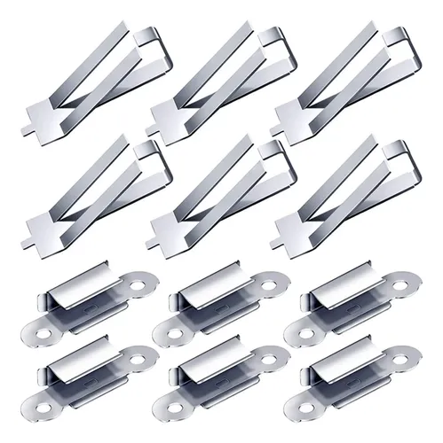 24 Clips Giratorios De Vidrio Para Cama Para 3 Profesionales