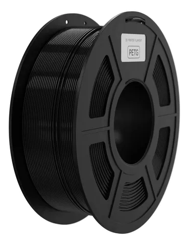 Impresora 3d Petg De Filamento Negro De 1,75 Mm, 1 Kg Y 2,2