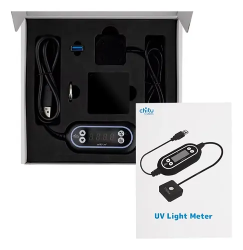 Impresora Uv3d Que Cuenta La Intensidad De La Luz De La Radi Negro