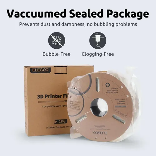 Filamento Pla Plus 1.75 Mm Elegoo Blanco 4.41 Lb 3d Fdm