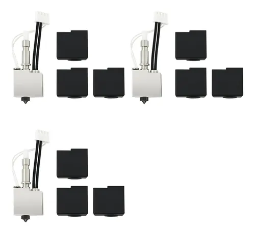 Hotend Con Boquilla Endurecida, 3 Unidades, Para Impresión K