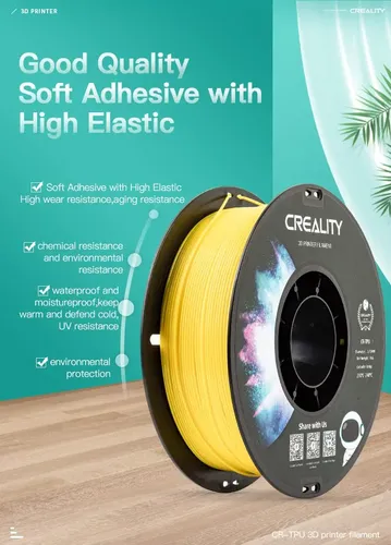 Filamento De Impresión 3d Creality Tpu 1.75 Mm 95 A 1 Kg