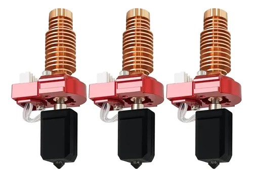 Kit De Hotend Cerámico 3pk Upgrade De 0,25/0,4 Y 0,6 Mm Para