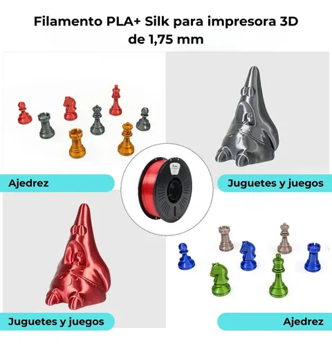 Filamento Impresora 3d Pla+ High Speed Silk Fremover