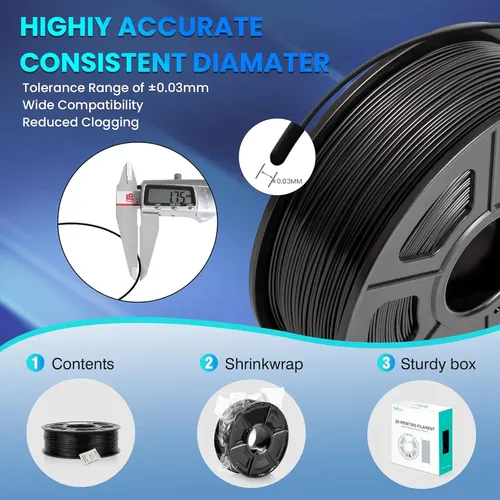 Fiamento De Impresora 3d Uv De 1,75 Mm, Filamento En U De 95