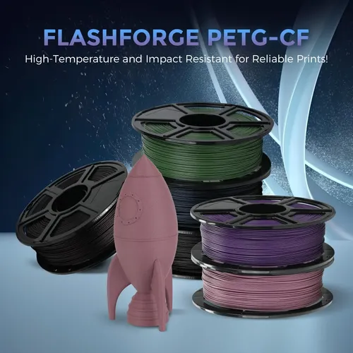 Filamento De Fibra De Carbono Flashforge Petg 175 Mm De De