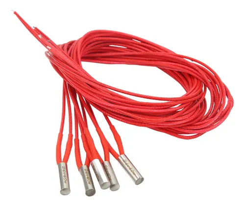 Cartucho Calefactor, 5 Unidades, Dc, 24 V, 40 W, Acero Inoxi
