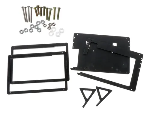 Estuche De Plástico Para Pantalla Lcd De 7 Pulgadas Con Soporte Y Tornillos Para
