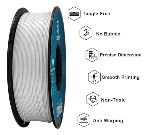 Filamento Pla De 1,75 Mm Para Impresora 3d, Bobina De 1 Kg (