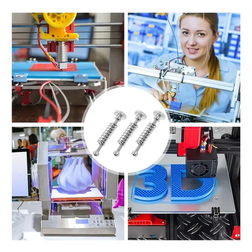 Kit 10 Resortes Nivelación Cama Impresora 3d Acero