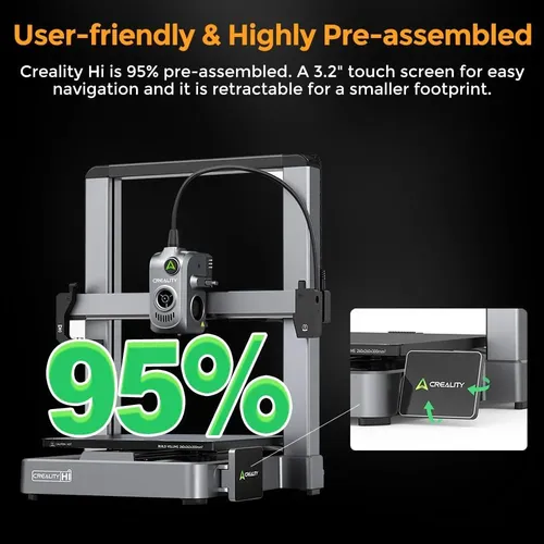 Impresora 3d Multicolor Auto Nivel Y Motor Servo