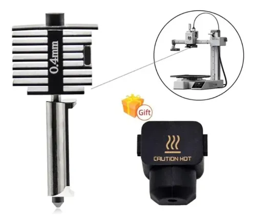 Kit Hotend Con Boquilla De 0,2 Mm Y 0,4 Mm, Pieza De Impreso