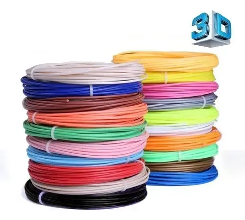 Kit De Filamento Abs Repuesto 20 Colores 200 M Para Lápiz 3d