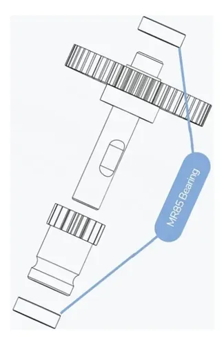 Accesorios Para Impresoras 3d Voron 2.4 Extruder Dual Gear H