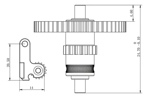 Kit Extrusor Acero Endurecido Para Impresora 3d Dual Drive
