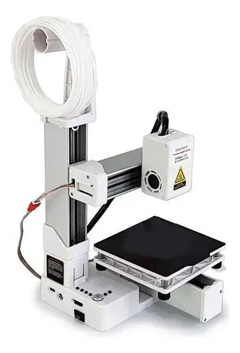 Impresora 3d Compacta Blanca Precisión Alta 100x100x100mm Bl
