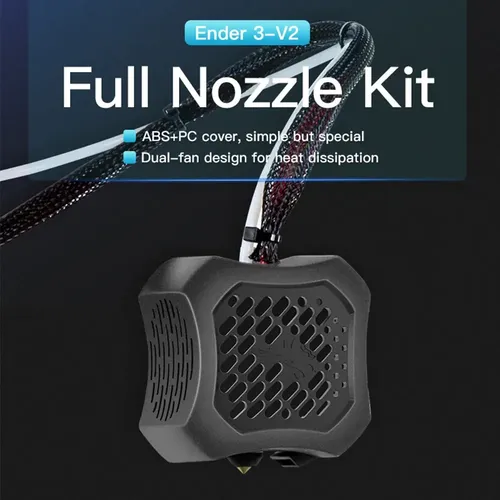 Kit Hotend Completo Extrusor 3d Ender 3 V2 24v 0.4mm A