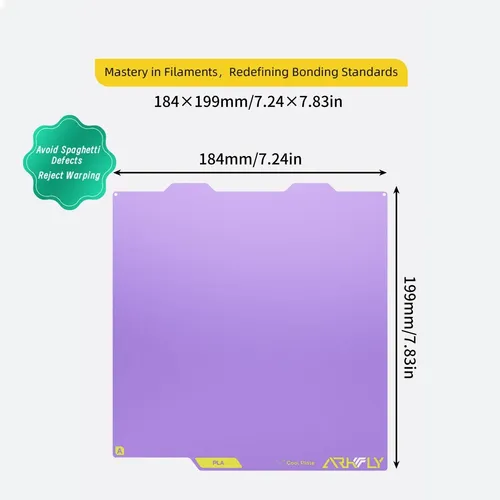 Placa Impresora 3d Imdinnogo 184x184mm Bambu A1 Mini