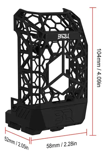 Biqu Panda Jetpack Carcasa Con Ducto De Enfriamiento P1 Y X1